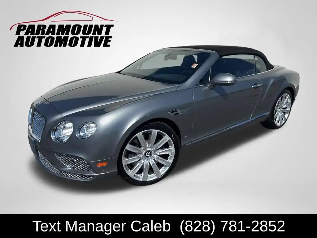 2016 Bentley Continental GT Convertible's photo