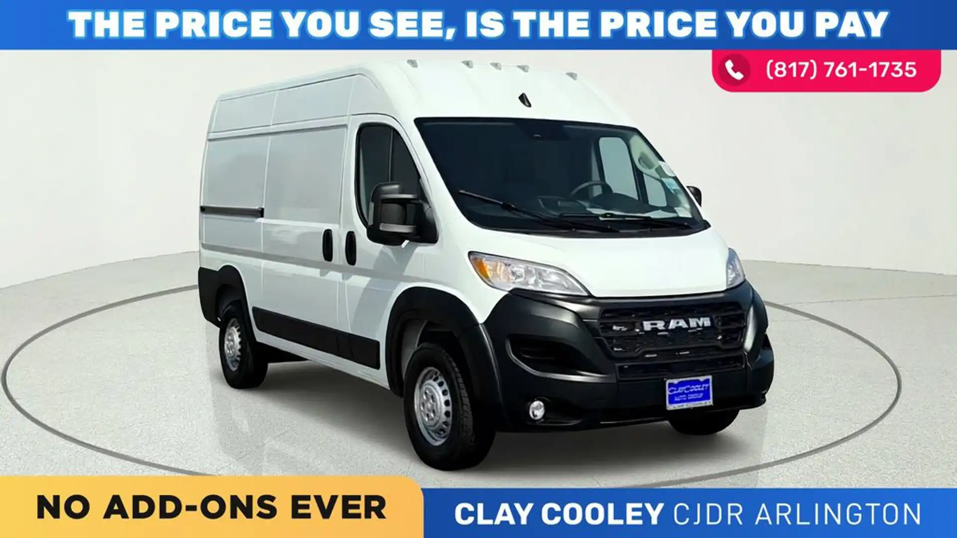2026 RAM ProMaster 1500 Tradesman 136" WB High Roof's photo