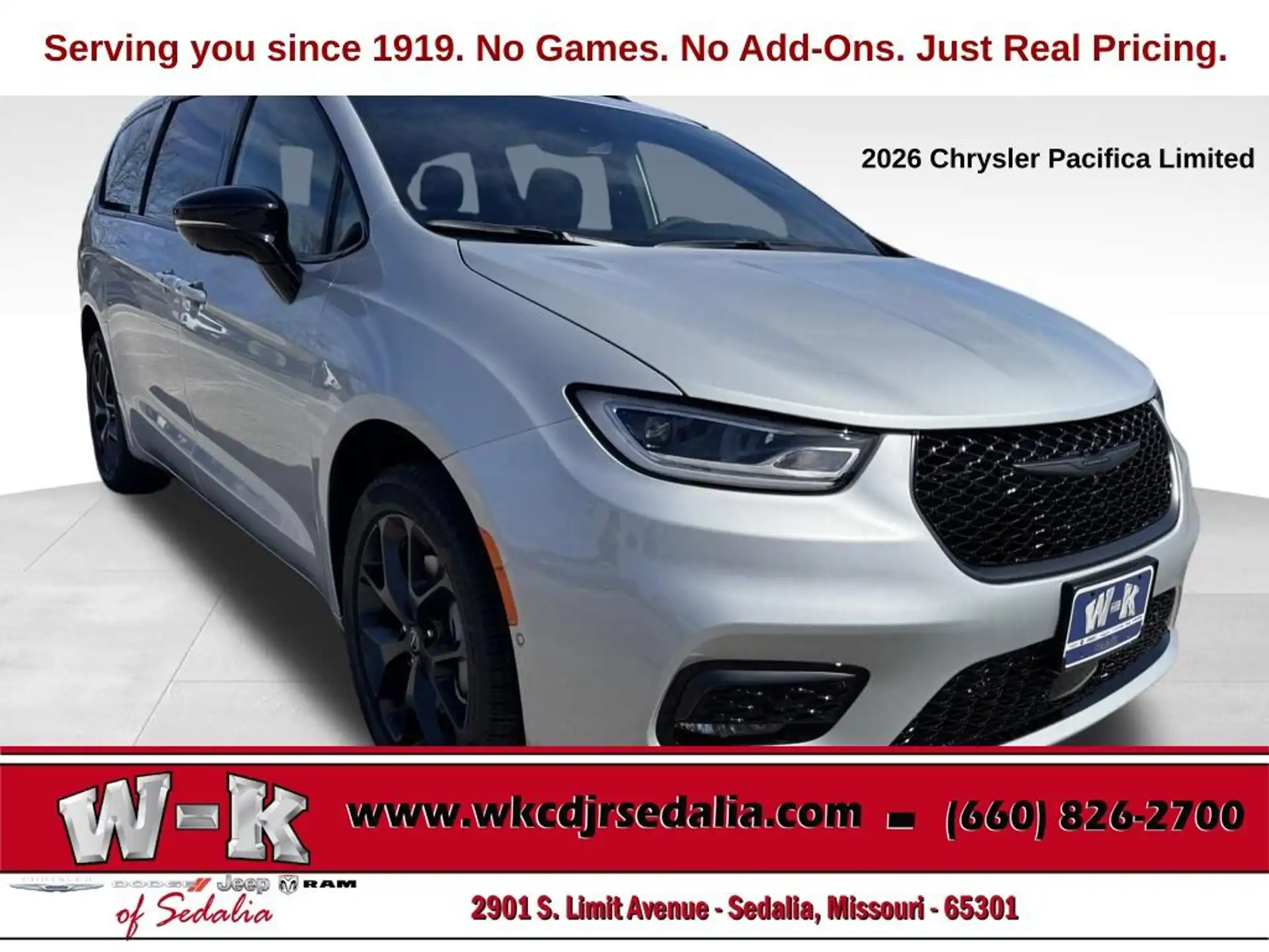 2026 Chrysler Pacifica Limited AWD's photo
