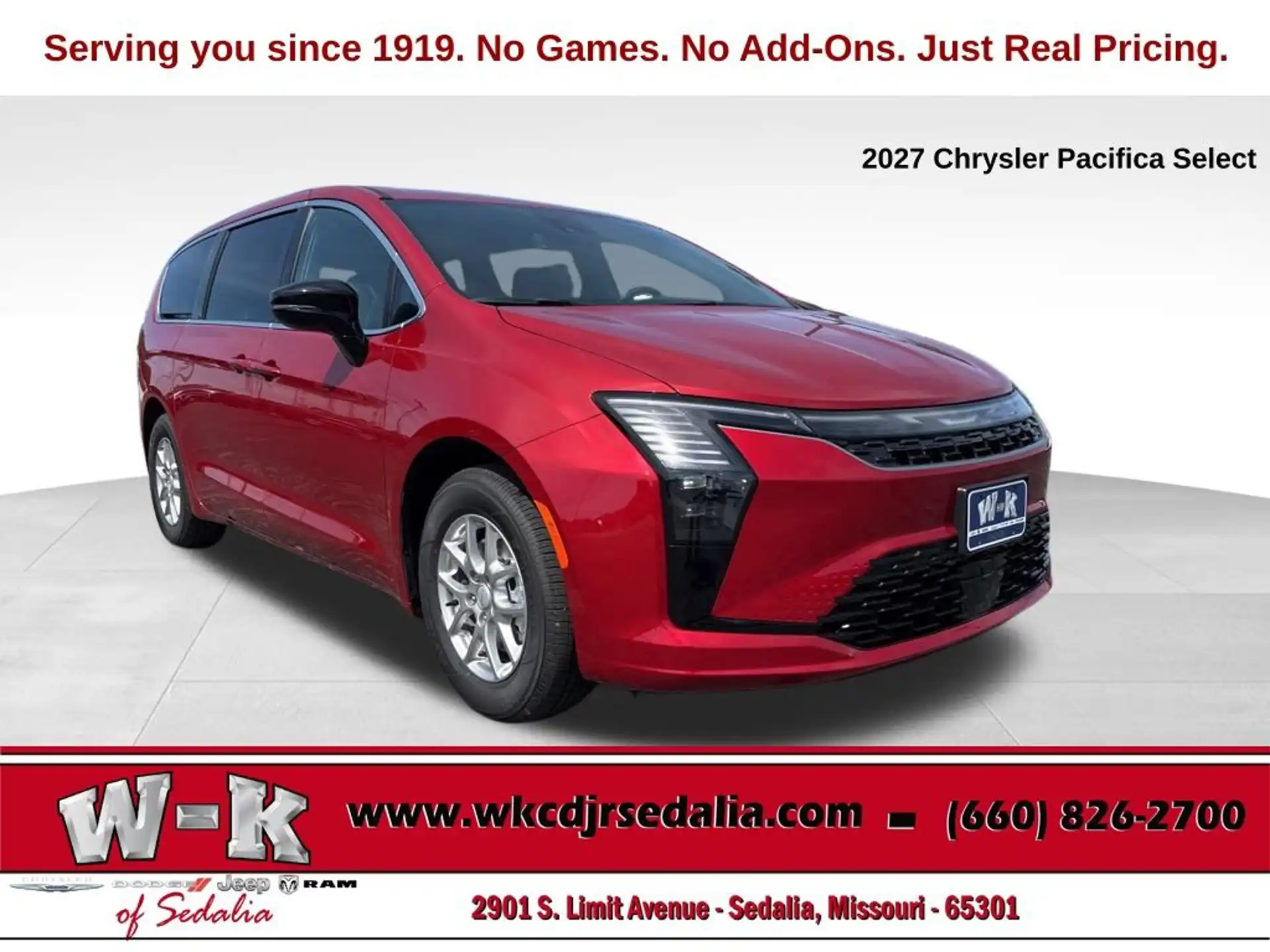 2027 Chrysler Pacifica Select's photo