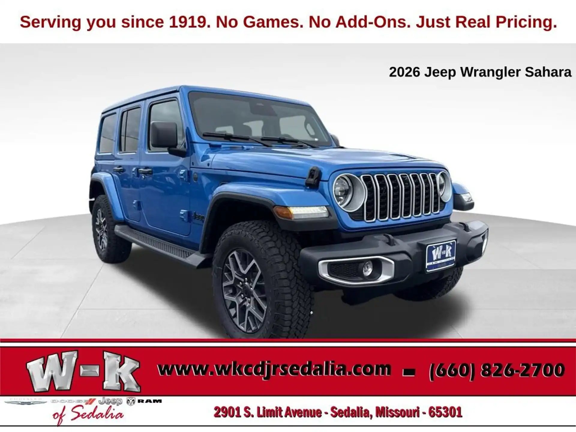 2026 Jeep Wrangler Sahara's photo