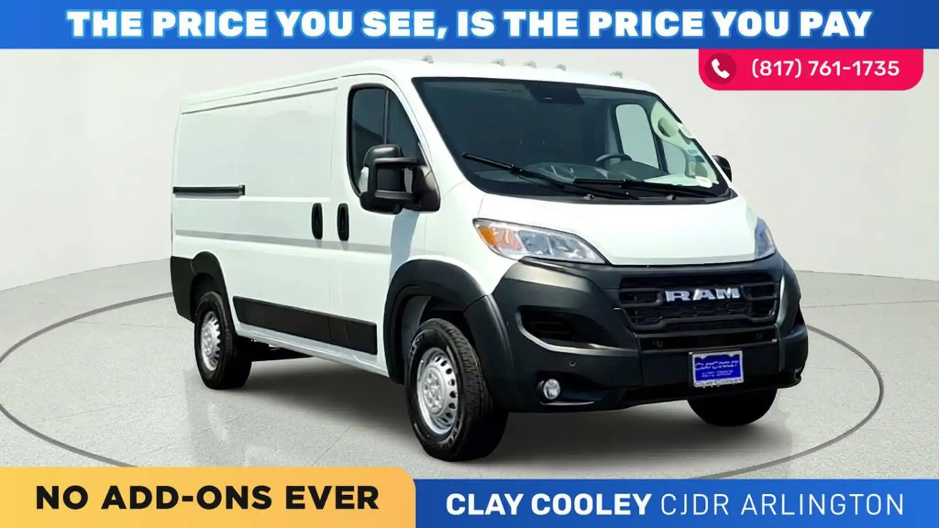 2026 RAM ProMaster 2500 Tradesman 136" WB Low Roof's photo