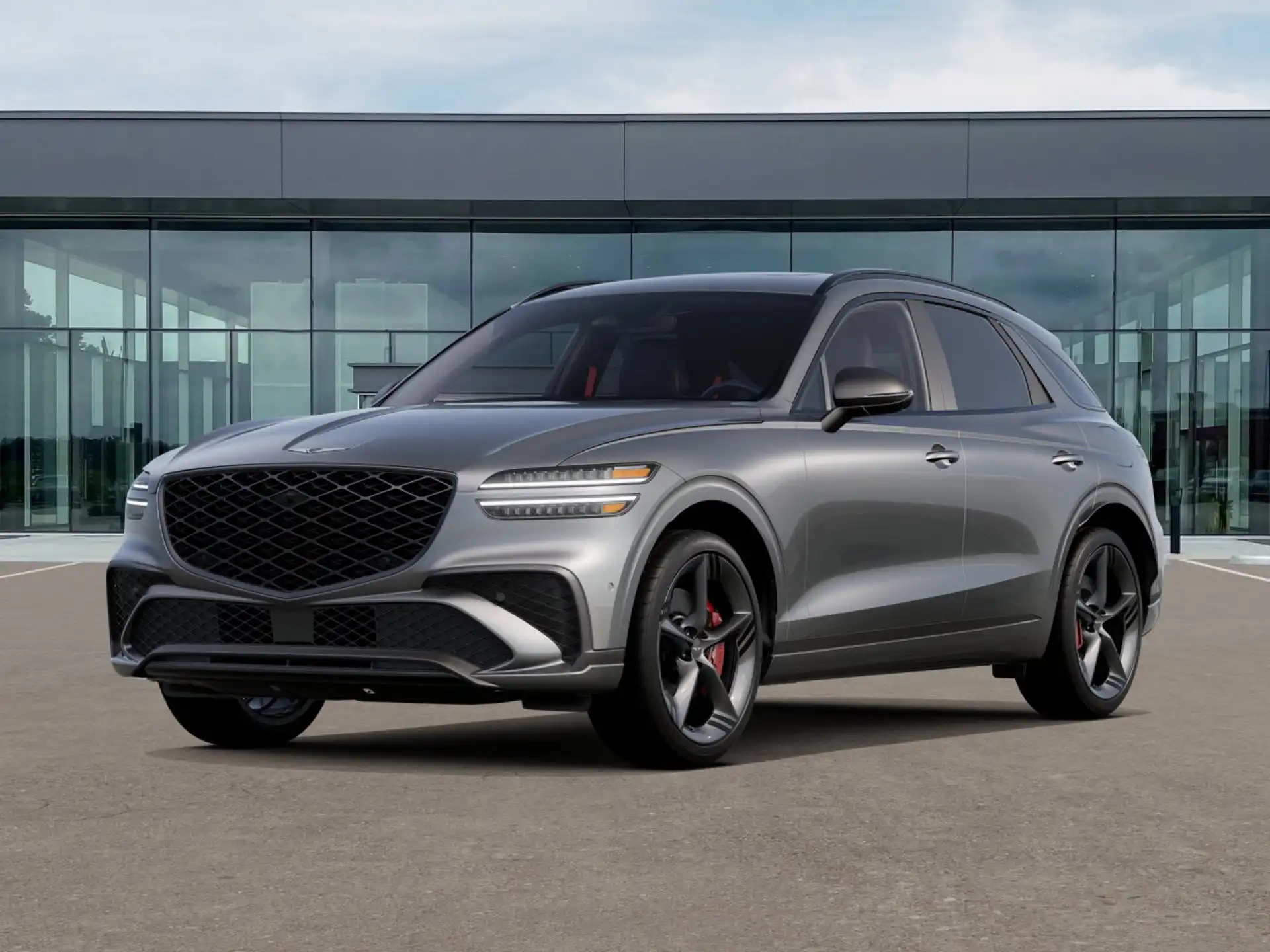 2027 Genesis GV70 3.5T Prestige Graphite AWD's photo