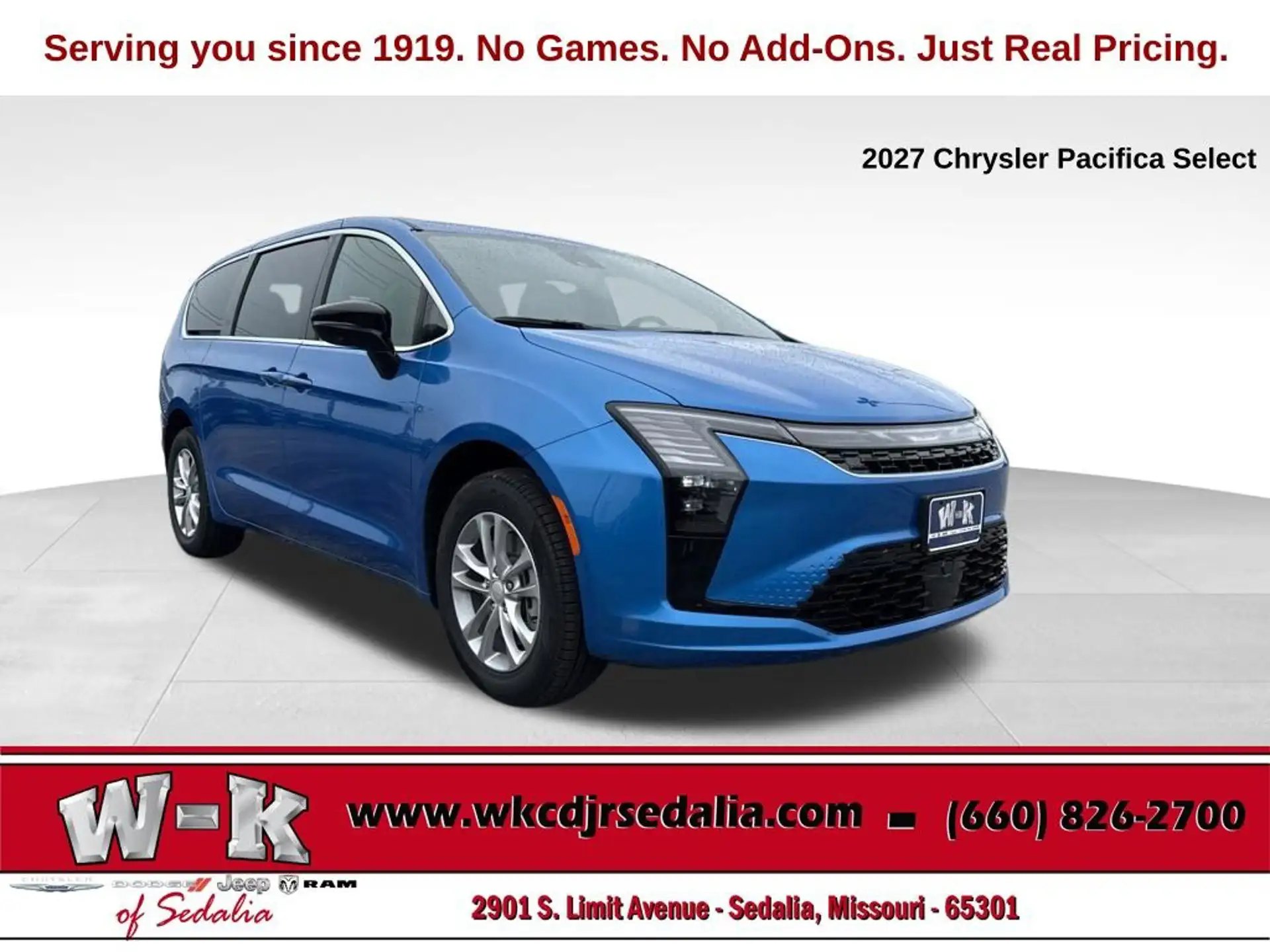 2027 Chrysler Pacifica Select AWD's photo