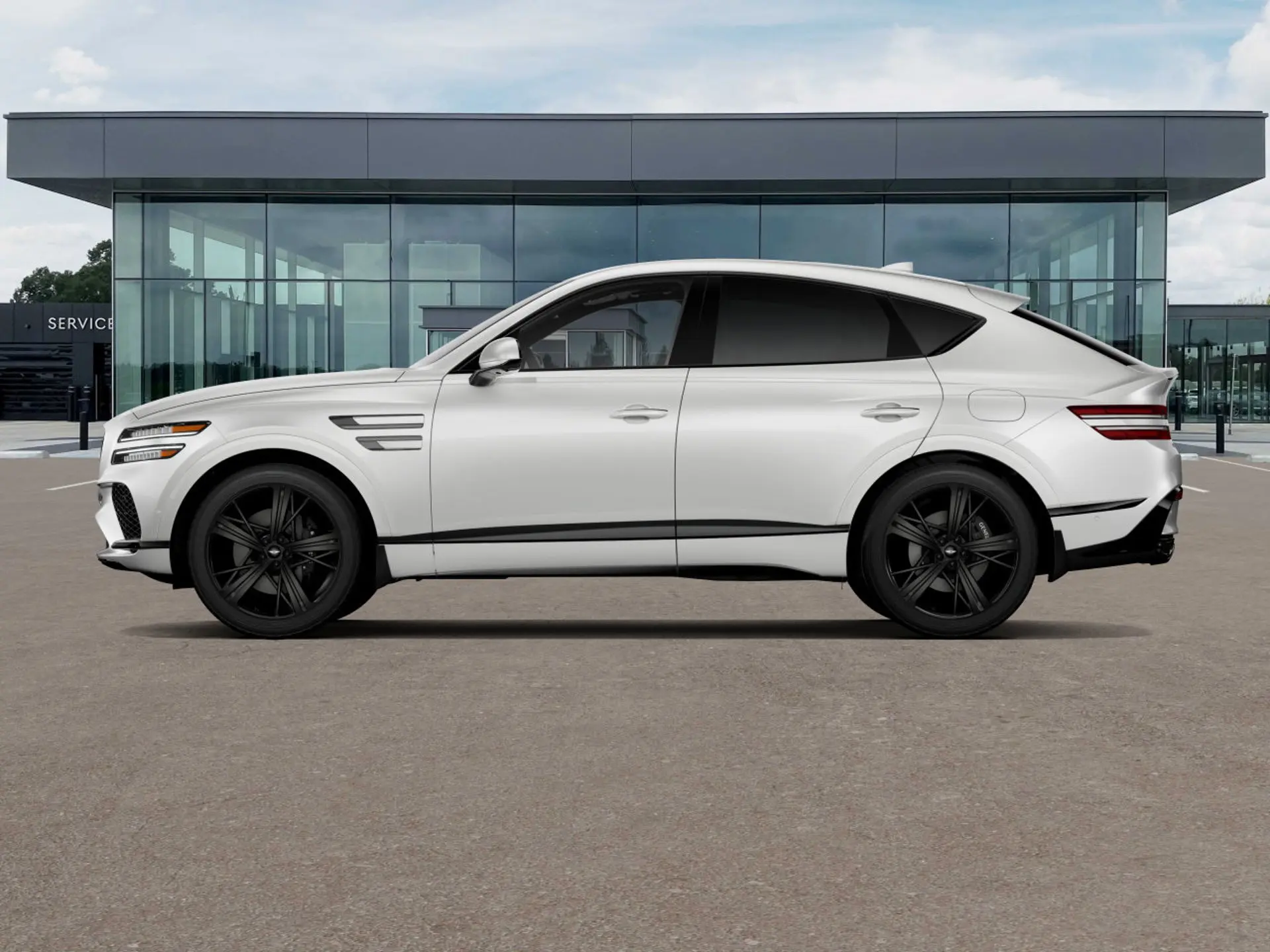 2026 Genesis GV80 Coupe 3.5T E-SC Prestige Black AWD photo 3