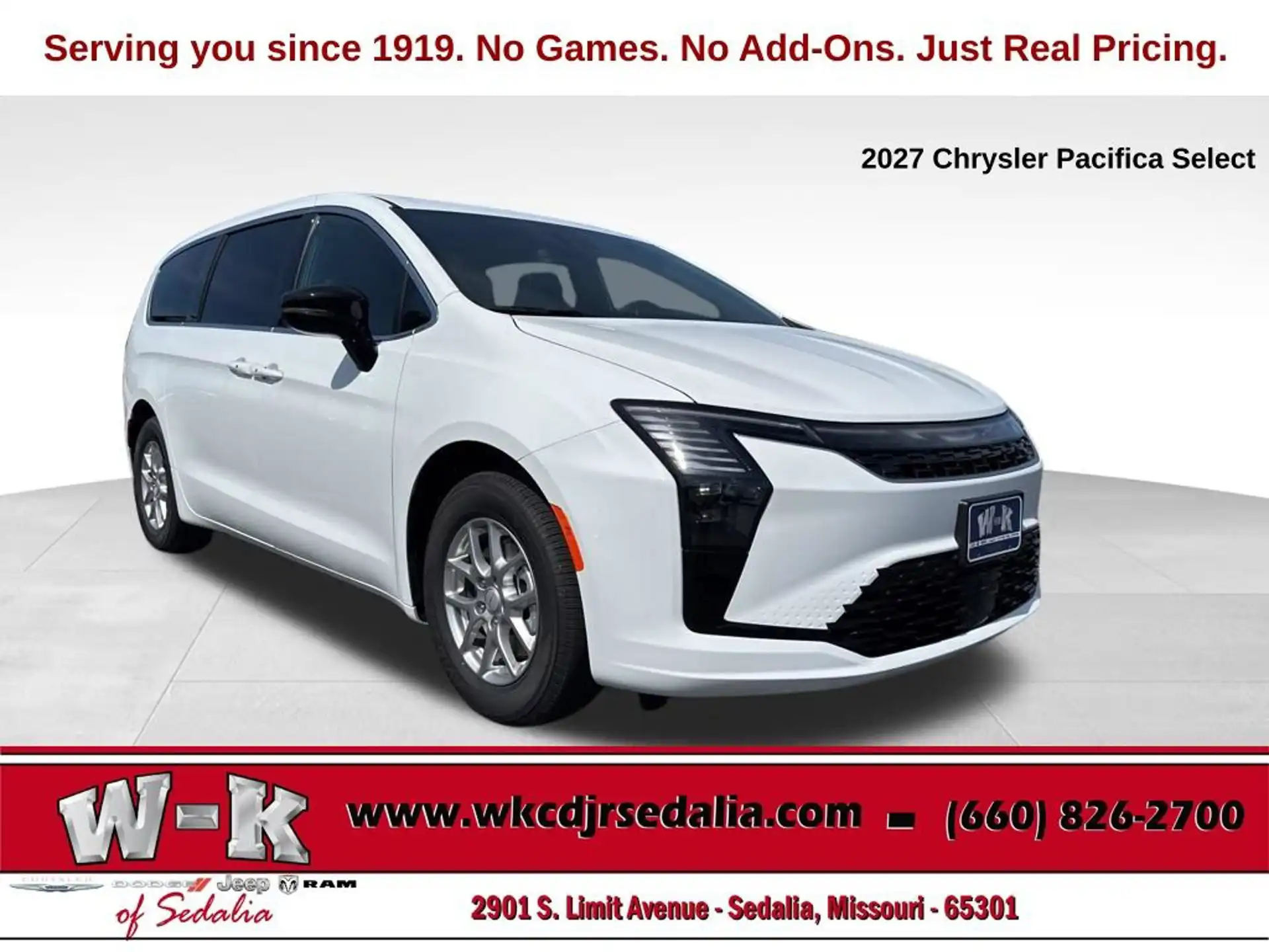 2027 Chrysler Pacifica Select's photo