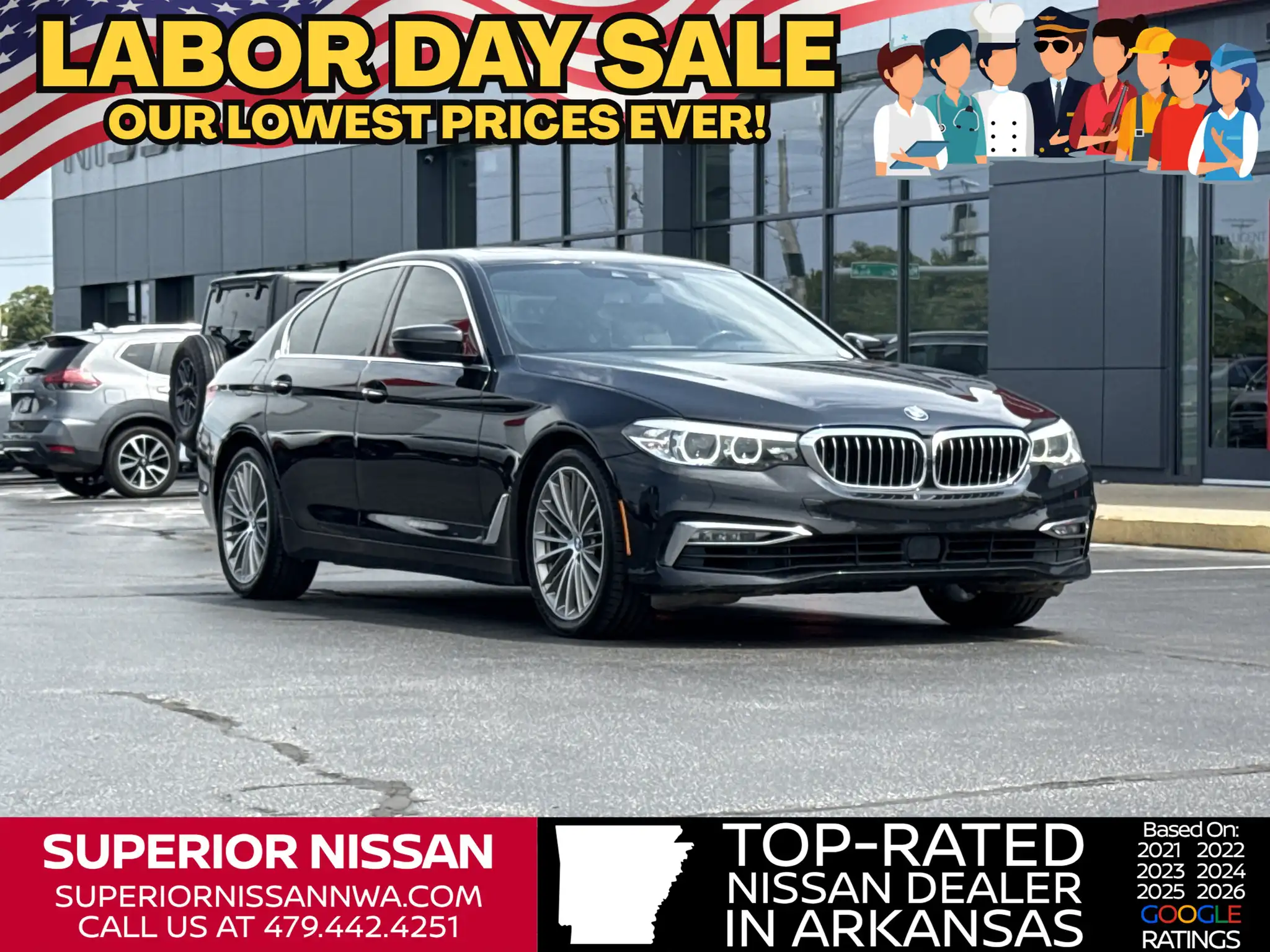 2018 BMW 5 Series 530i Sedan's photo