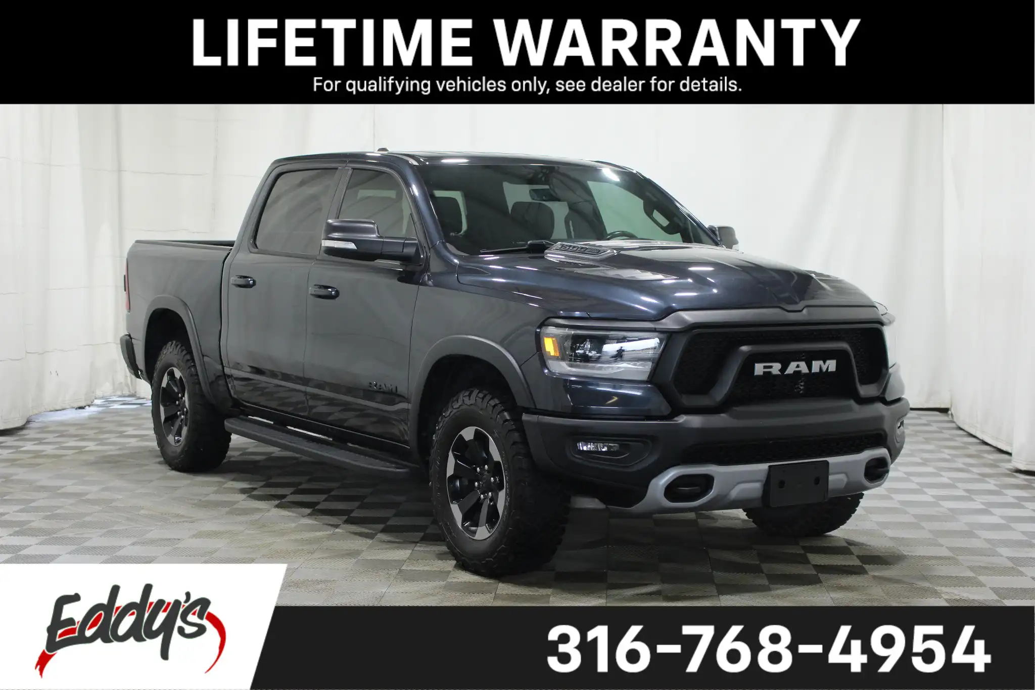 2019 RAM 1500 Rebel 4WD Crew Cab 5'7's photo