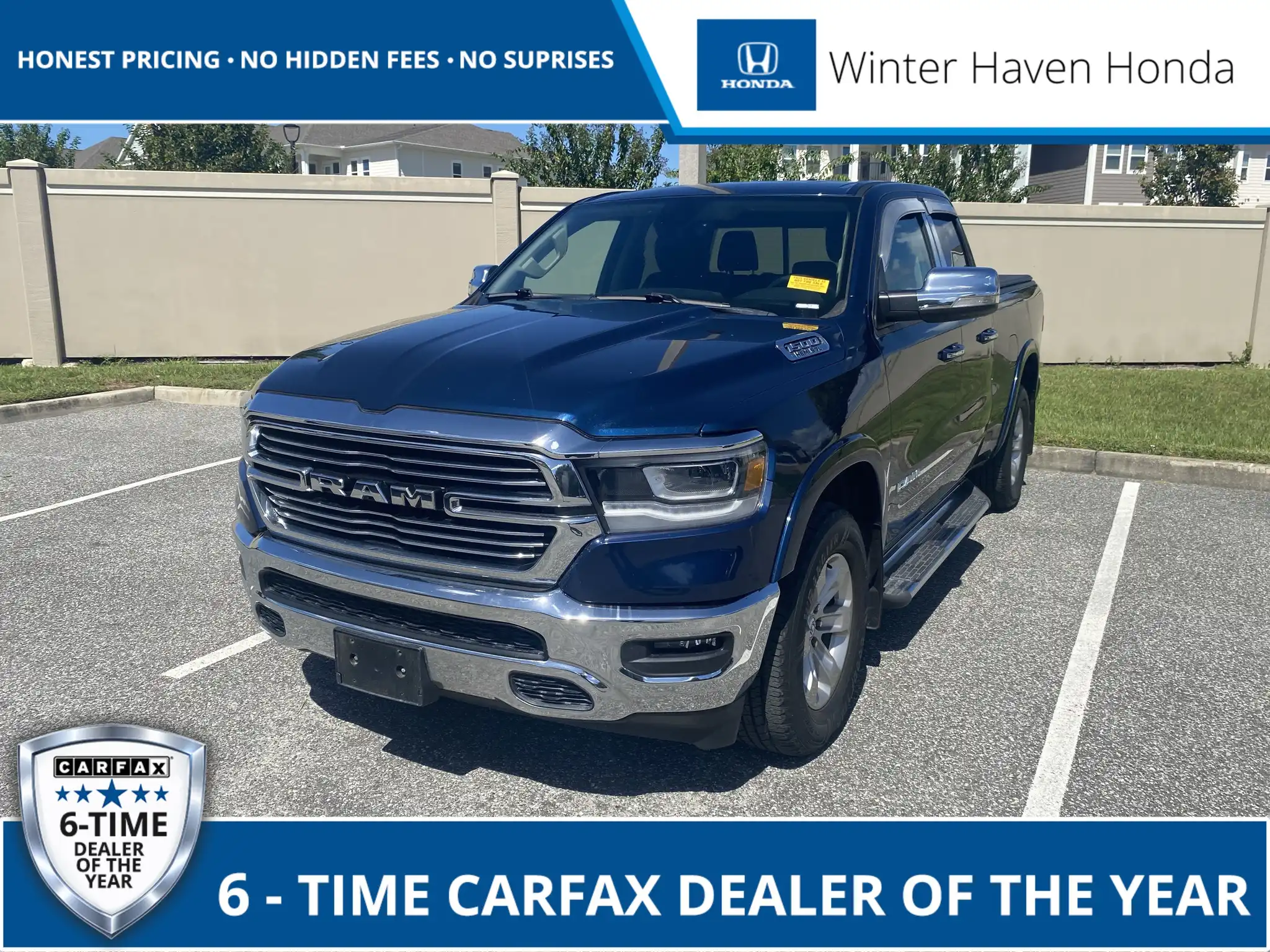2020 RAM 1500 Laramie 4WD Quad Cab 6'4's photo