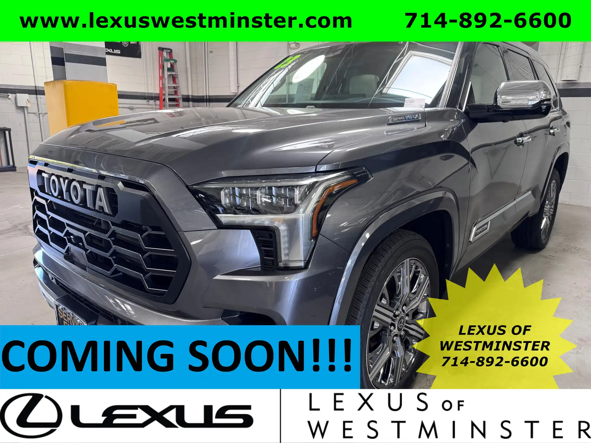 2023 Toyota Sequoia Capstone 4WD i-FORCE MAX Hybrid's photo