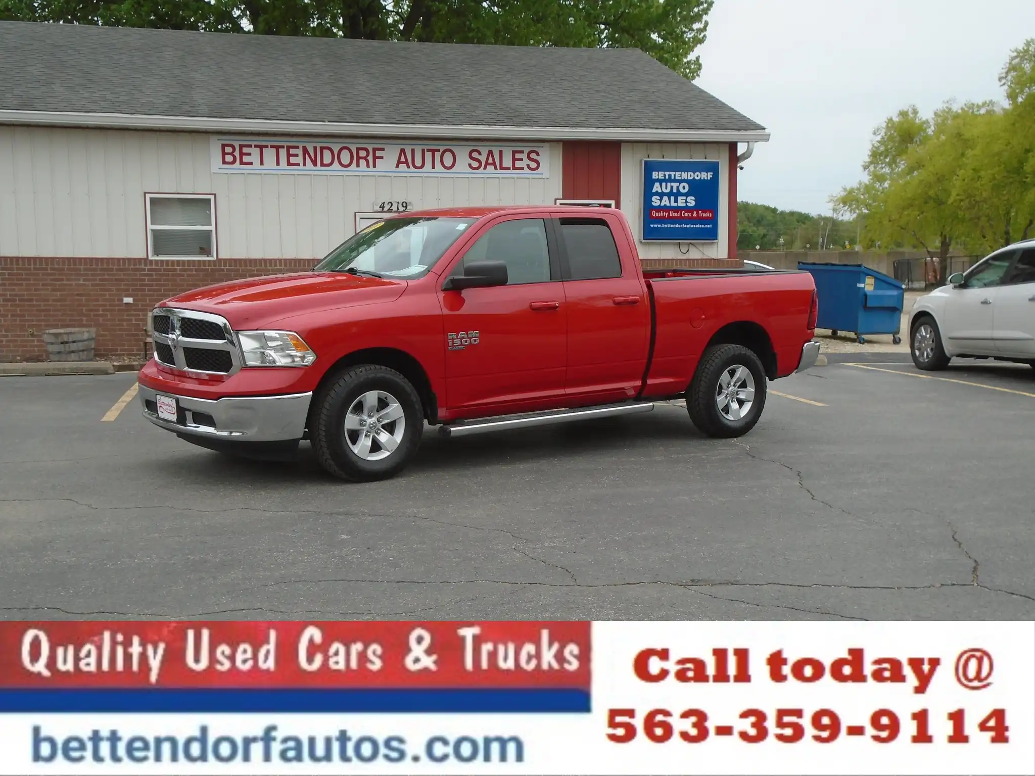 2021 RAM 1500 Classic SLT 4WD Quad Cab 6'4's photo