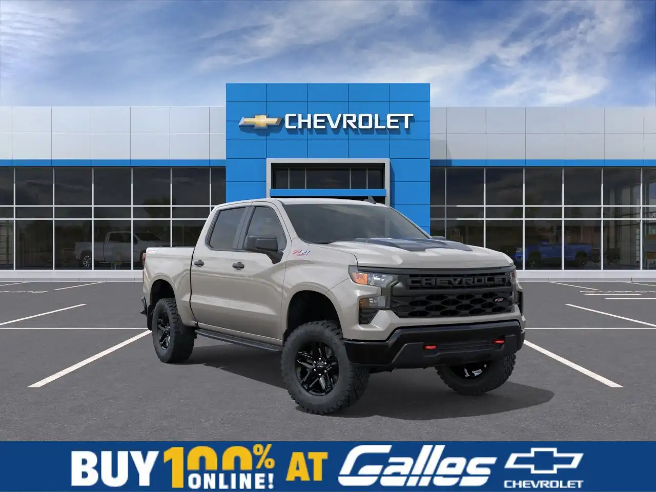 2026 Chevrolet Silverado 1500 Custom Trail Boss 4X4 Crew Cab Short Box's photo