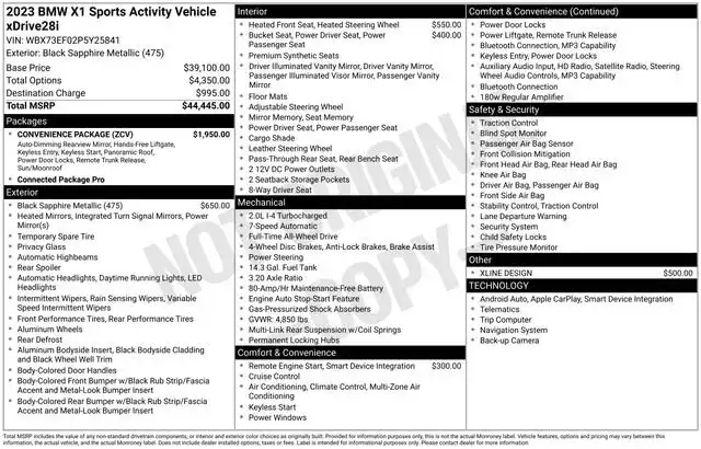 2023 BMW X1 xDrive28i's photo