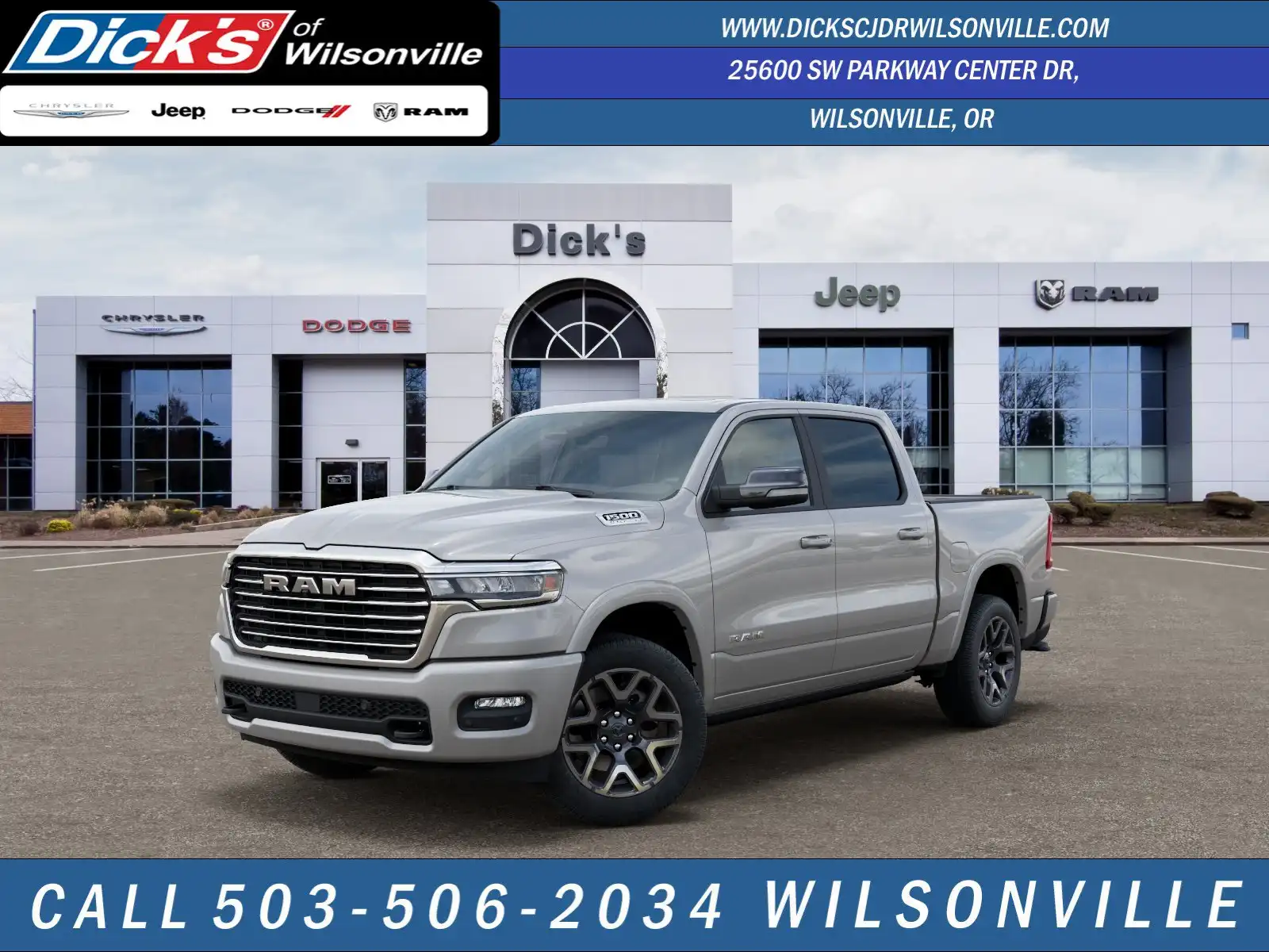 2026 RAM 1500 Laramie 4x4 Crew Cab 5'7's photo
