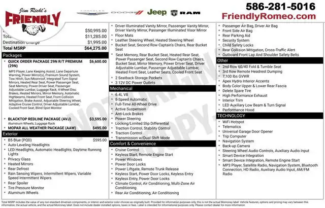 2027 Dodge Durango 6.4 R/T 4WD Auto Premium 392's photo