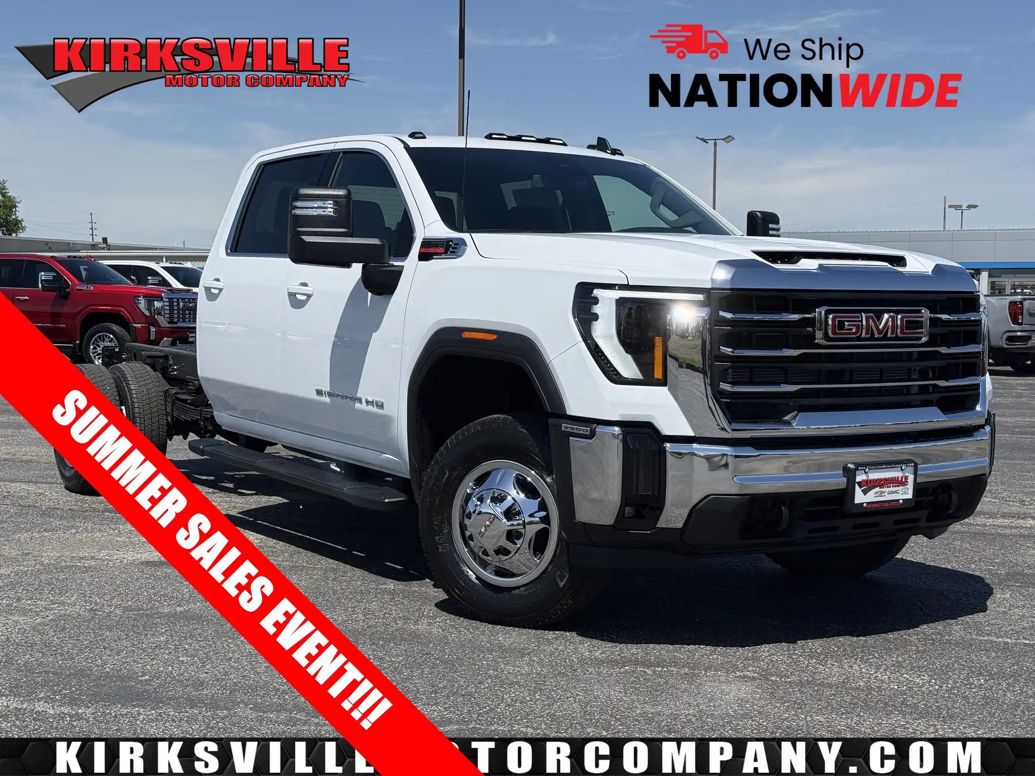 2026 GMC Sierra 4WD Crew Cab Chassis SLE's photo
