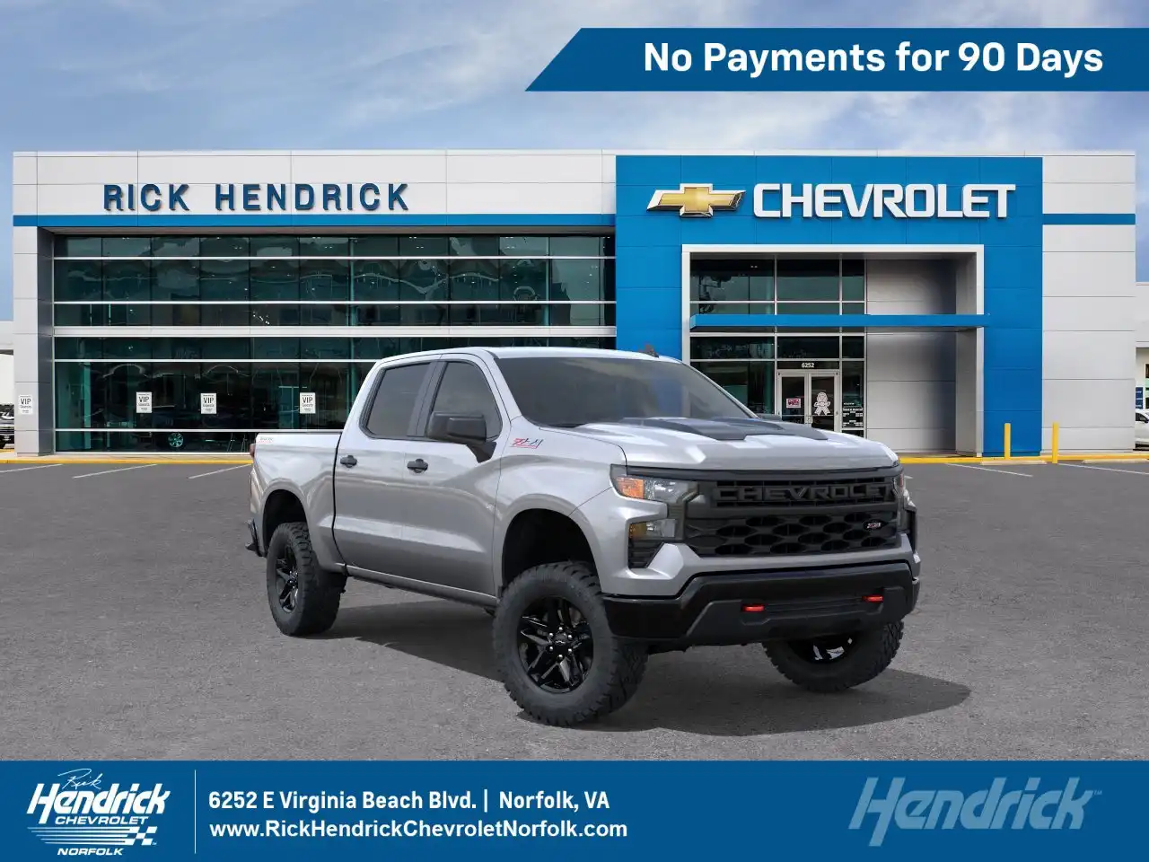 2026 Chevrolet Silverado 1500 Custom Trail Boss 4X4 Crew Cab Short Box's photo