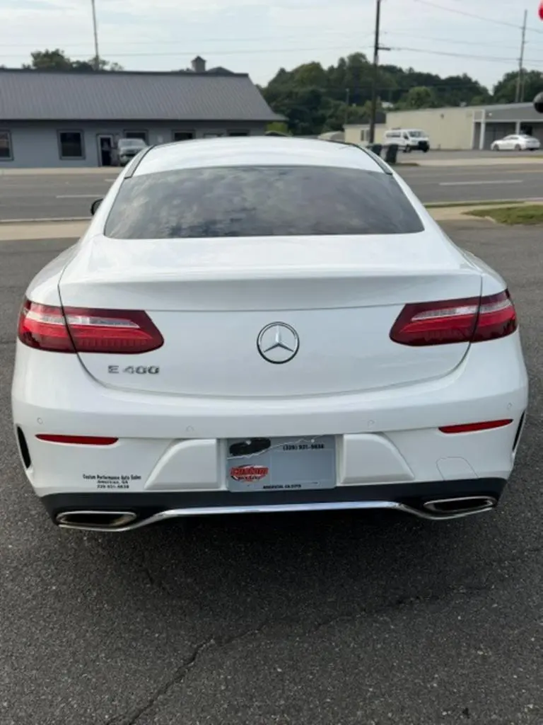2018 Mercedes-Benz E-Class E400 Coupe photo 4