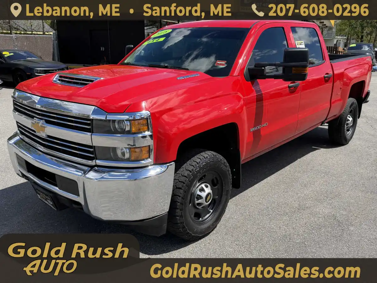 2018 Chevrolet Silverado HD Work Truck 4WD Crew Cab Standard Box's photo