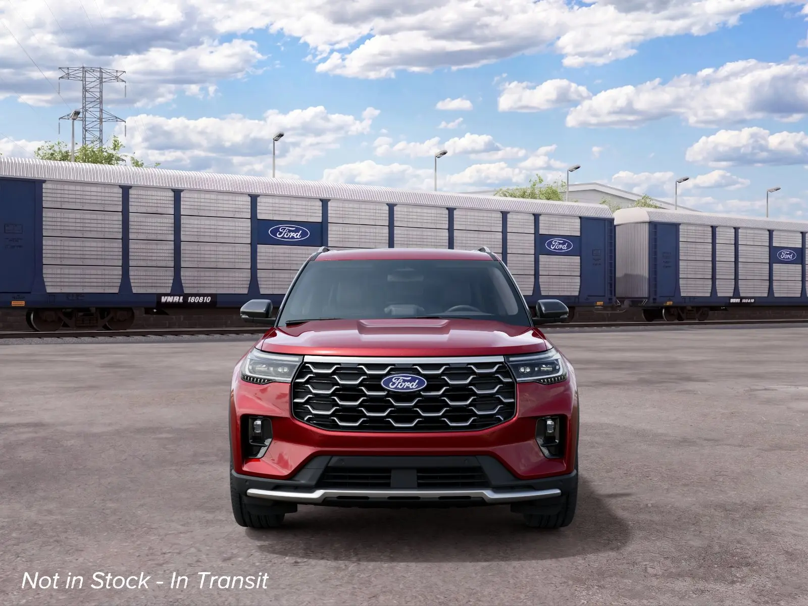 2027 Ford Explorer Platinum 4WD photo 3