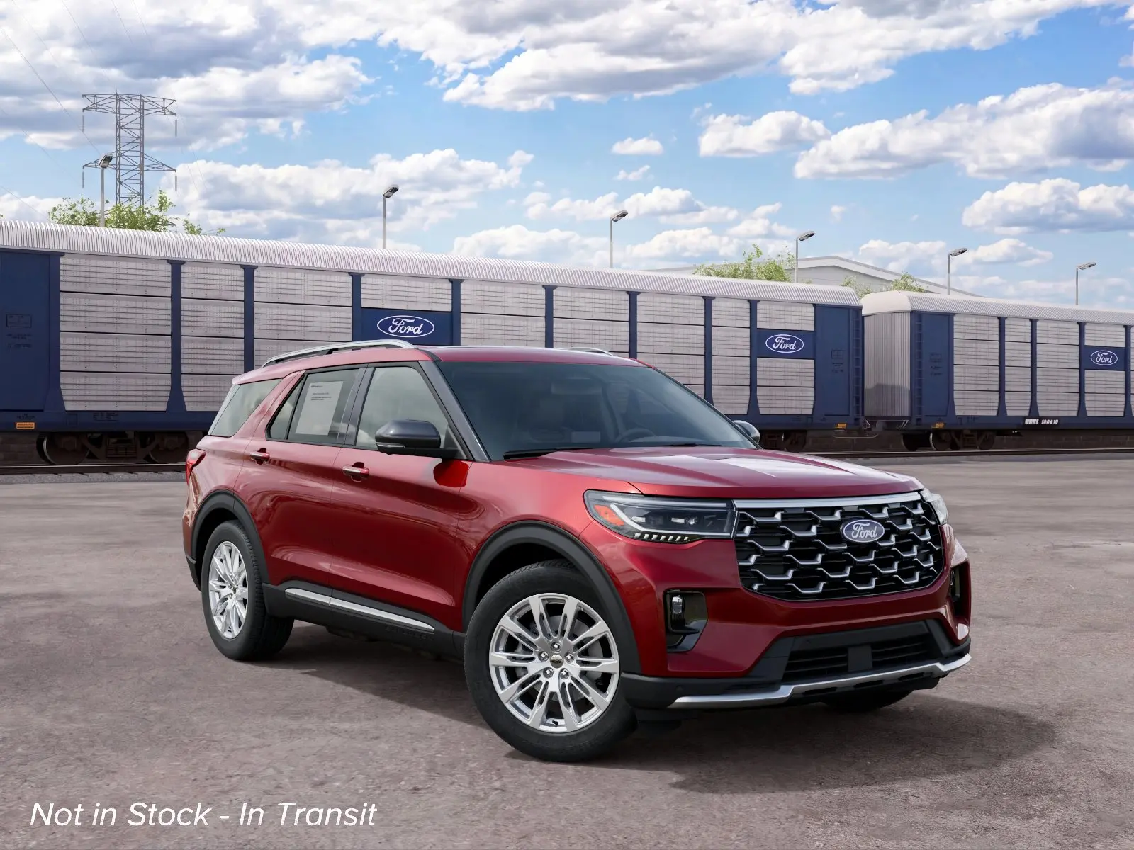 2027 Ford Explorer Platinum 4WD photo 4