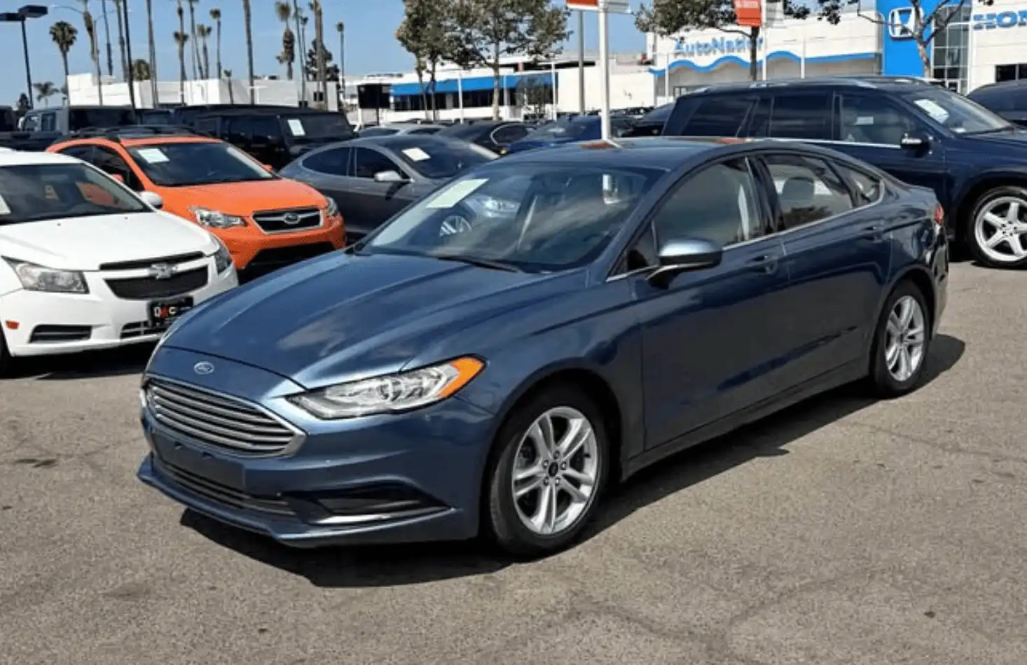 2018 Ford Fusion SE's photo