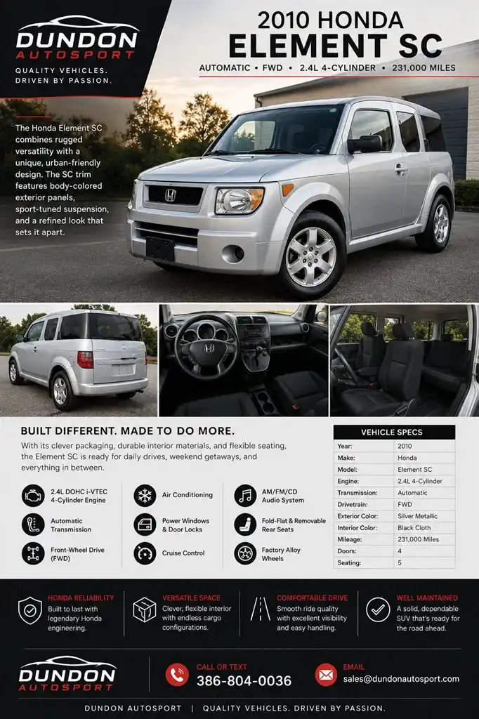 2010 Honda Element SC Auto 2WD's photo