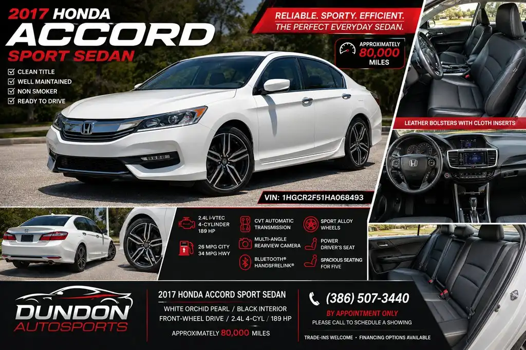 2017 Honda Accord Sport CVT's photo