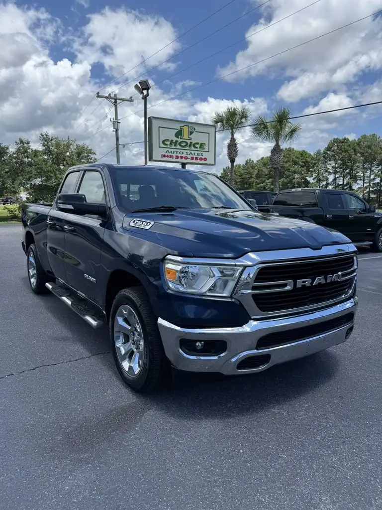 2021 RAM 1500 Big Horn/Lone Star 4x4 Quad Cab 6'4's photo