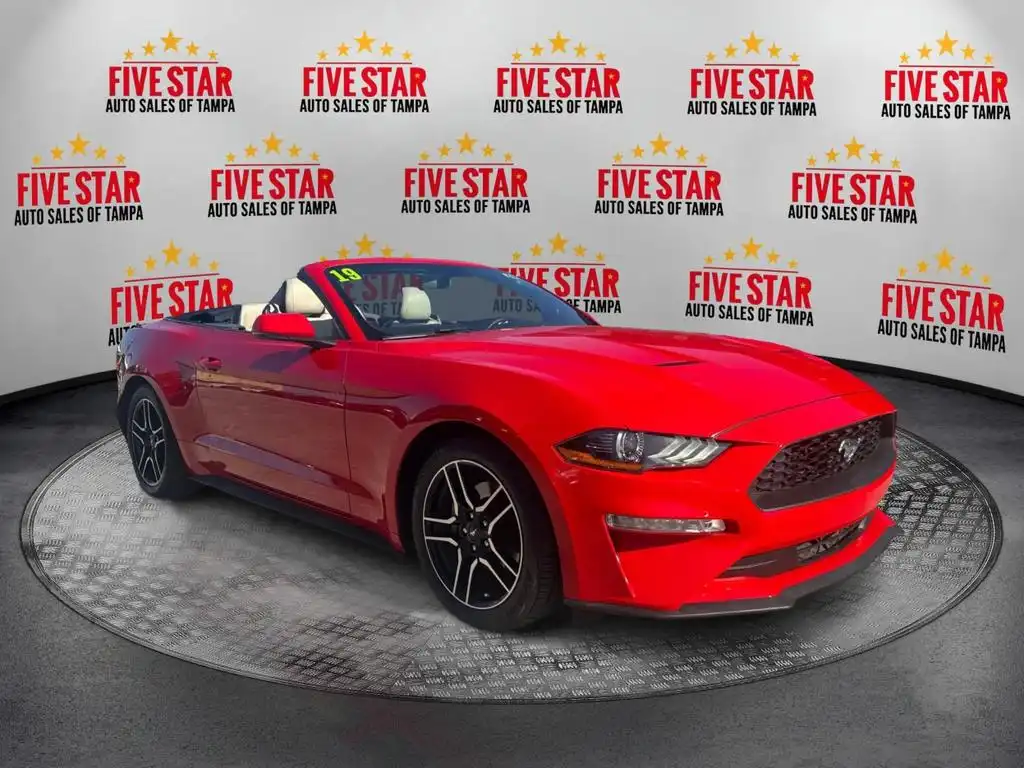 2019 Ford Mustang EcoBoost Convertible Premium's photo