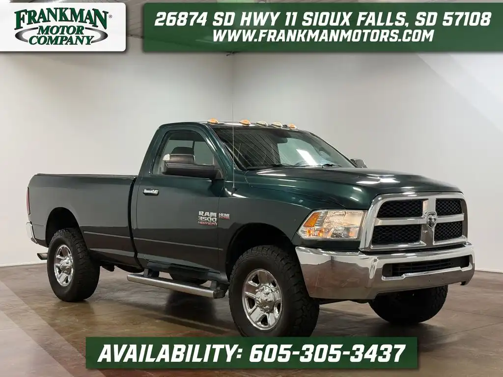 2018 RAM 3500 SLT 4X4 Regular cab's photo