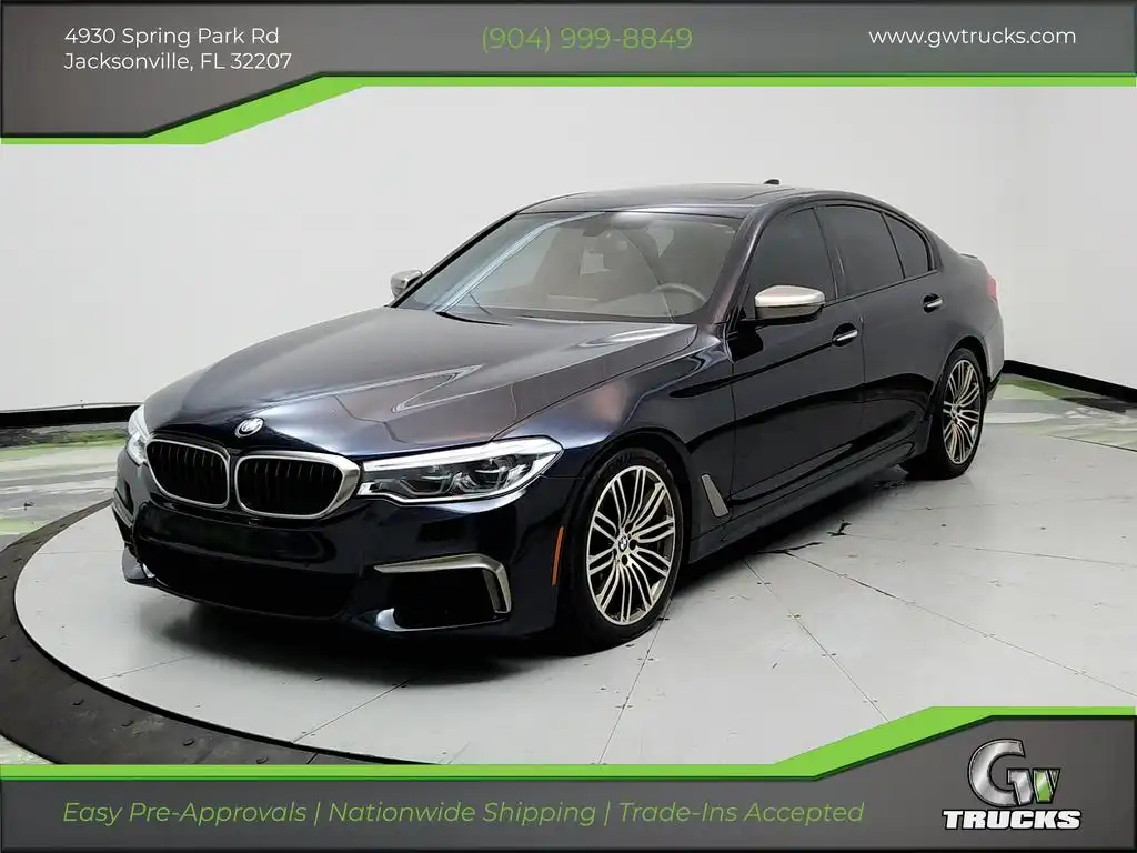 2018 BMW 5 Series M550i xDrive Sedan's photo