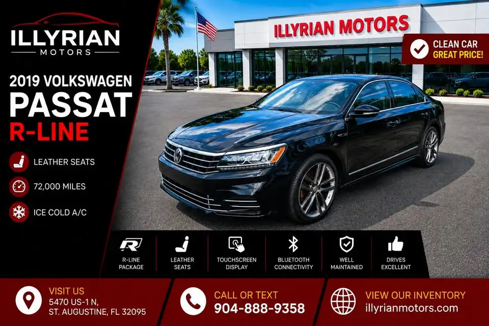 2019 Volkswagen Passat 2.0T SE R-Line Auto's photo