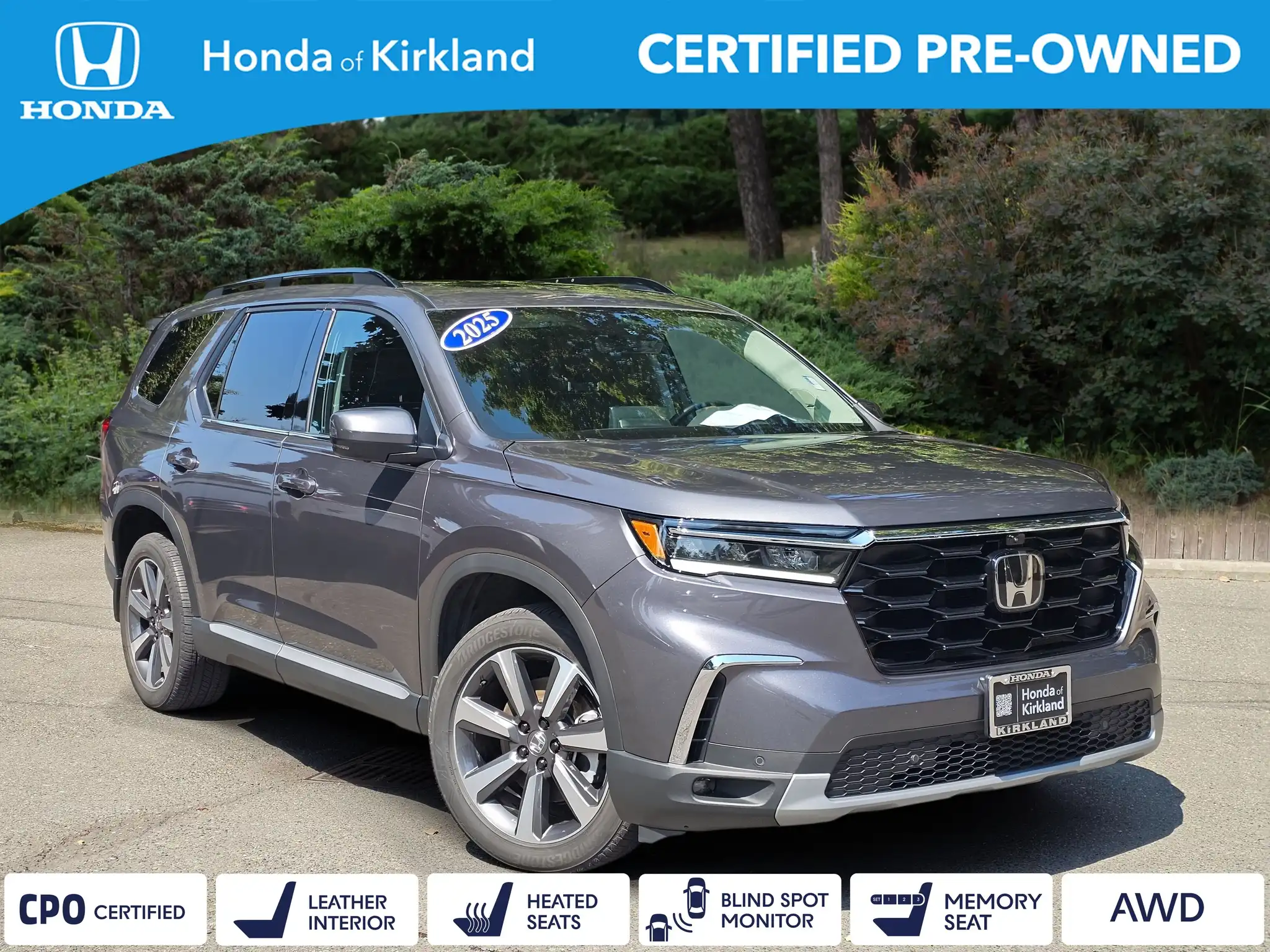 2025 Honda Pilot Elite AWD's photo