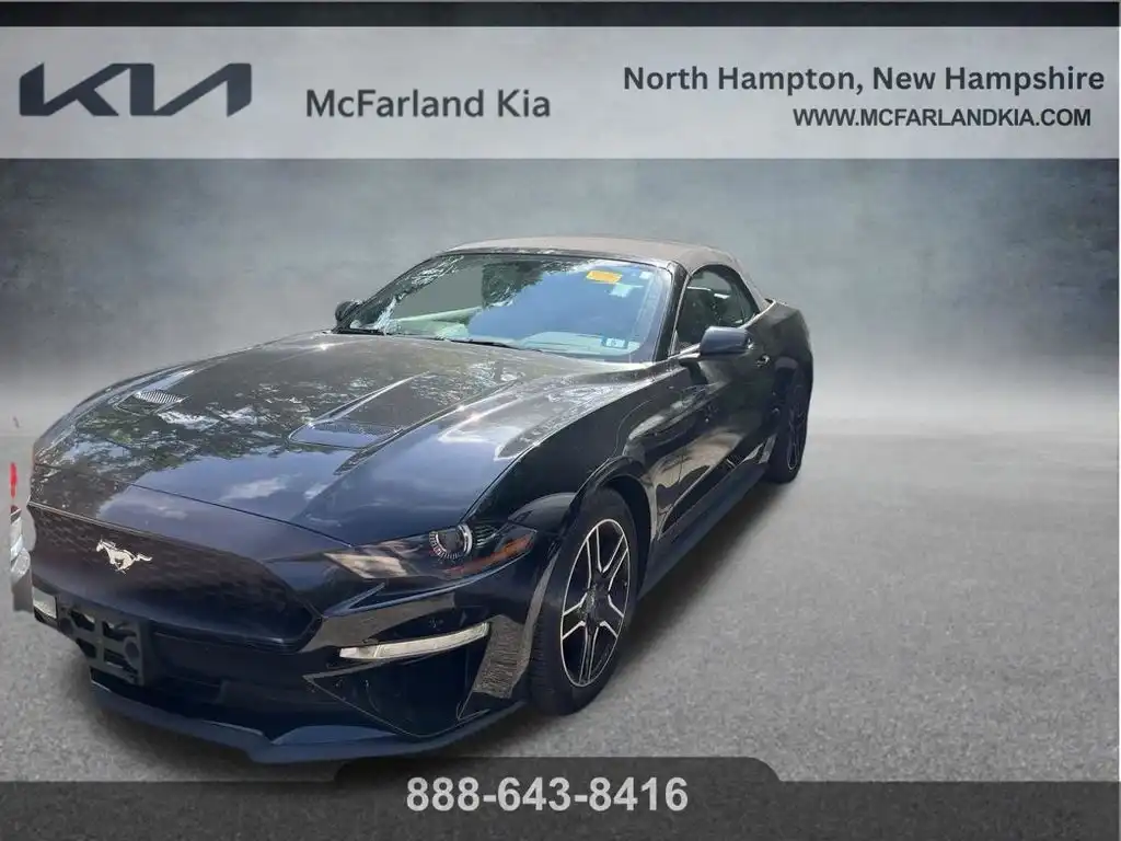 2020 Ford Mustang EcoBoost Premium Convertible's photo