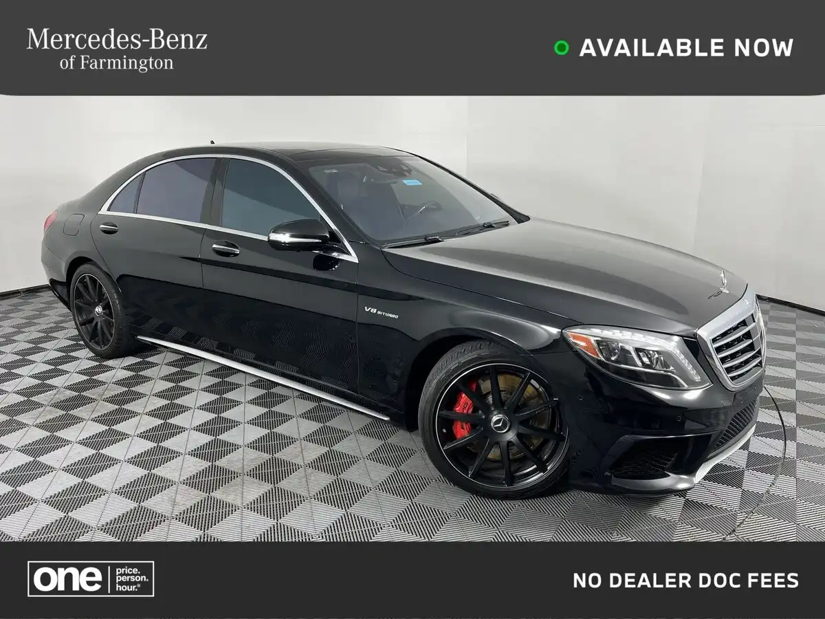 2017 Mercedes-Benz S-Class AMG S63's photo