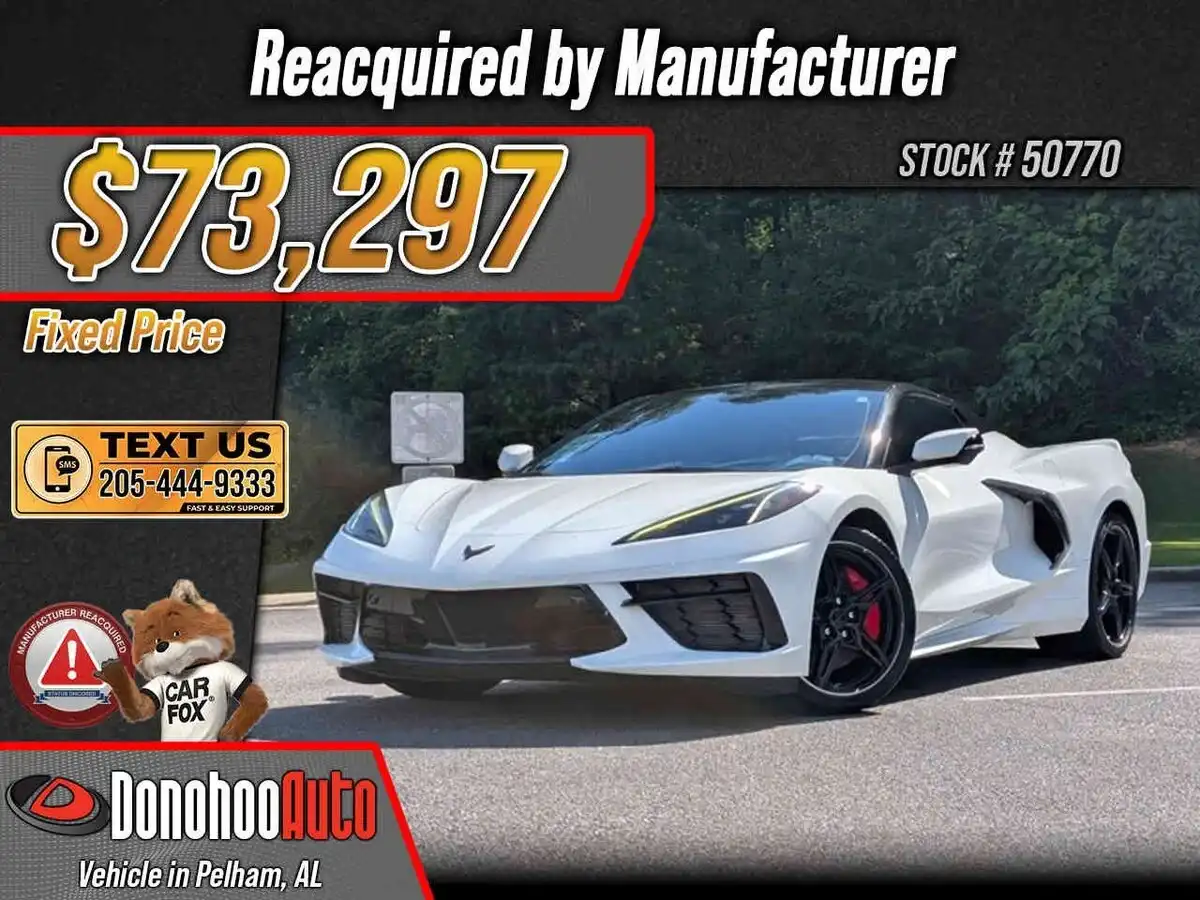 2023 Chevrolet Corvette Stingray Convertible 3LT's photo
