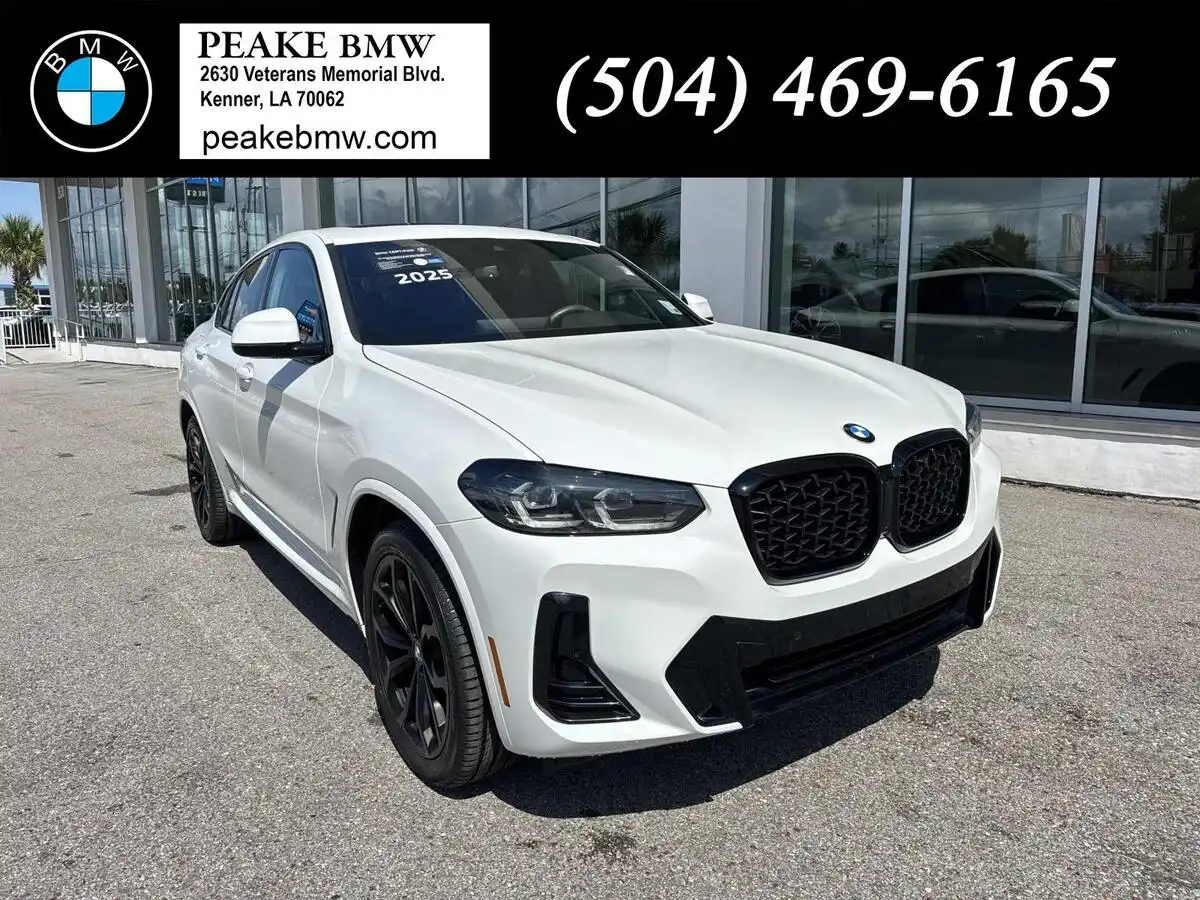 2025 BMW X4 xDrive30i's photo