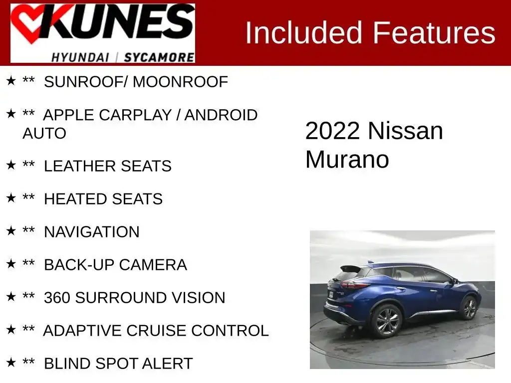 2022 Nissan Murano Platinum AWD's photo