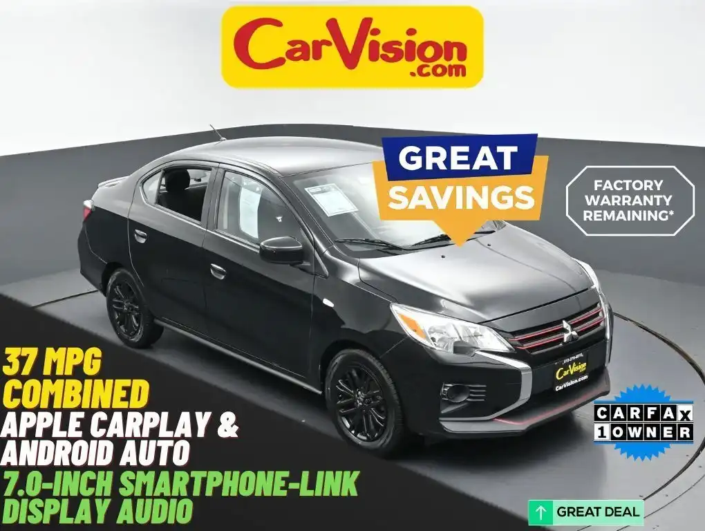 2023 Mitsubishi Mirage Black Edition CVT's photo