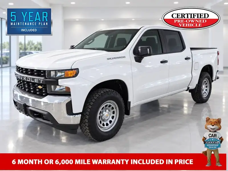 2019 Chevrolet Silverado 1500 Work Truck Crew Cab Short Box 1WT's photo