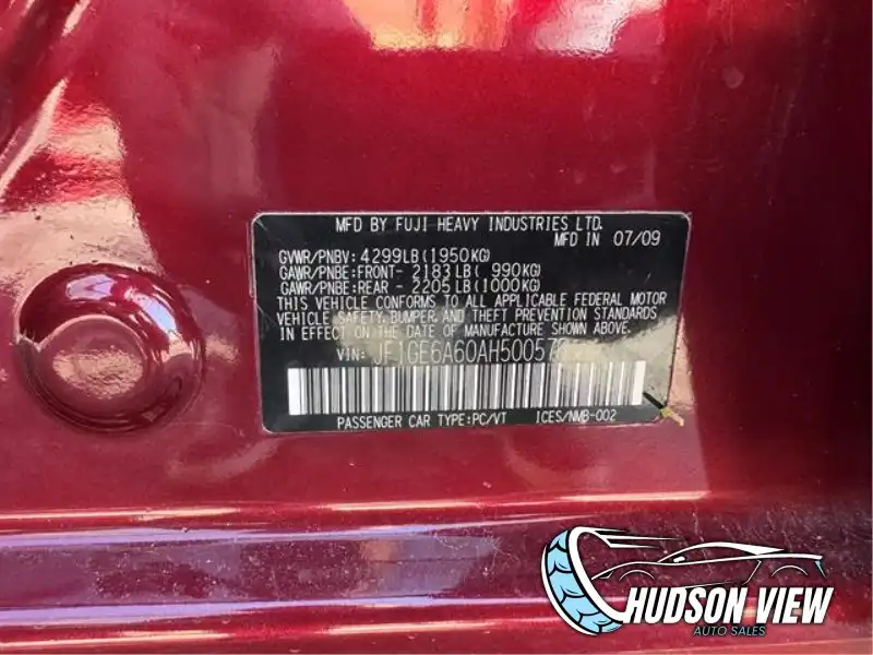 2010 Subaru Impreza 2.5i Auto's photo