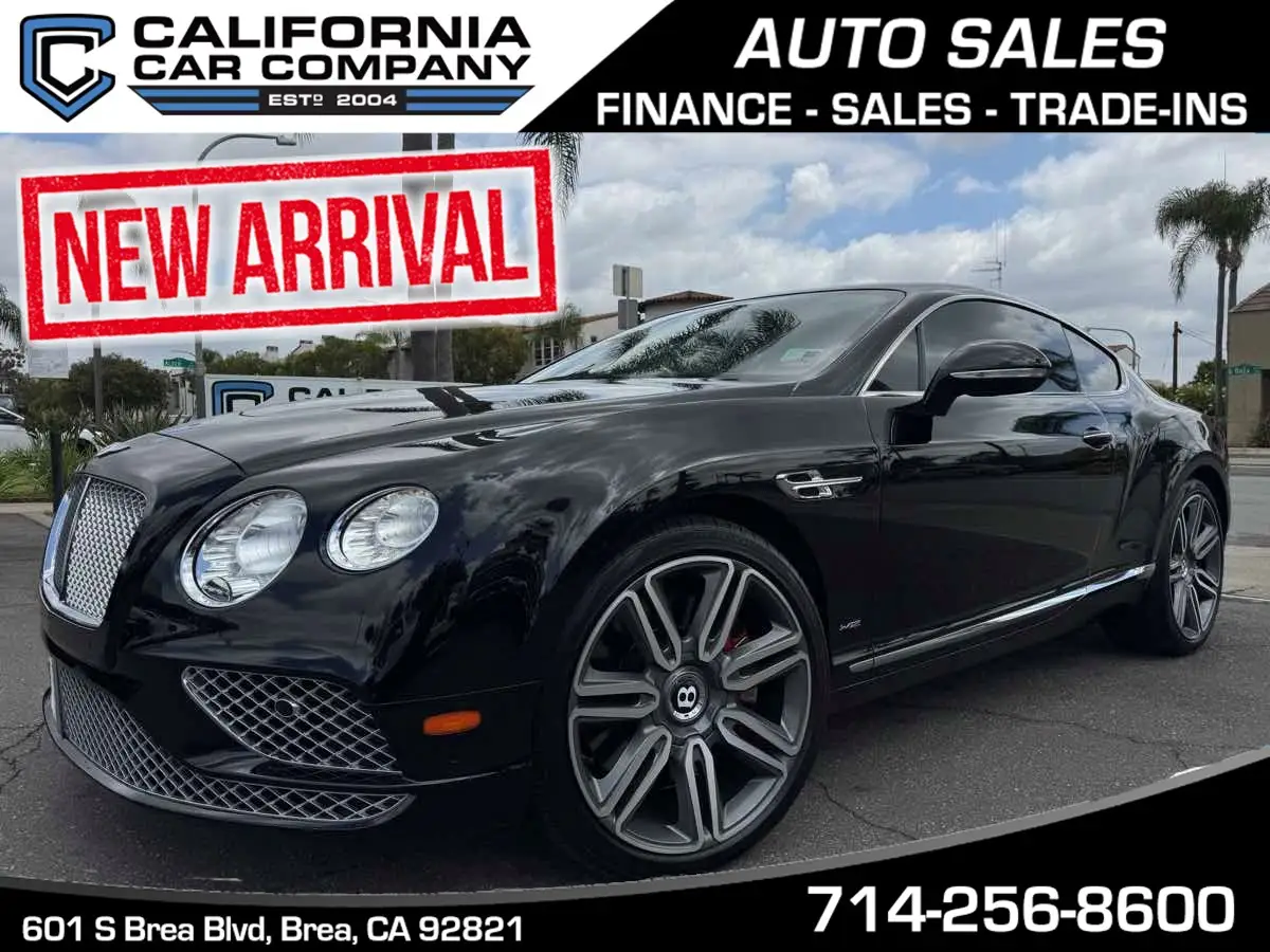 2017 Bentley Continental GT Base photo 1