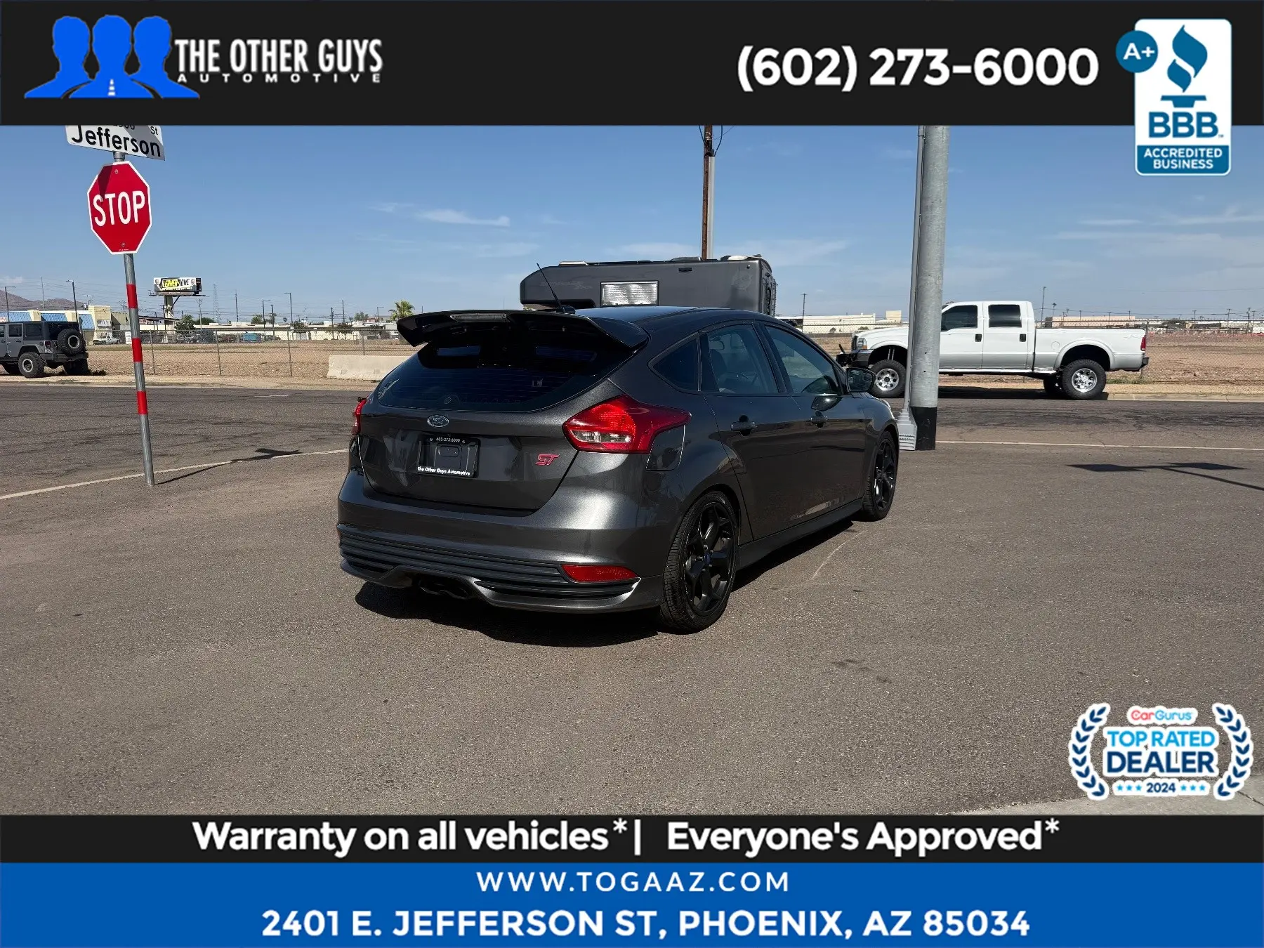 2016 Ford Focus ST Hatchback 5-Door photo 3
