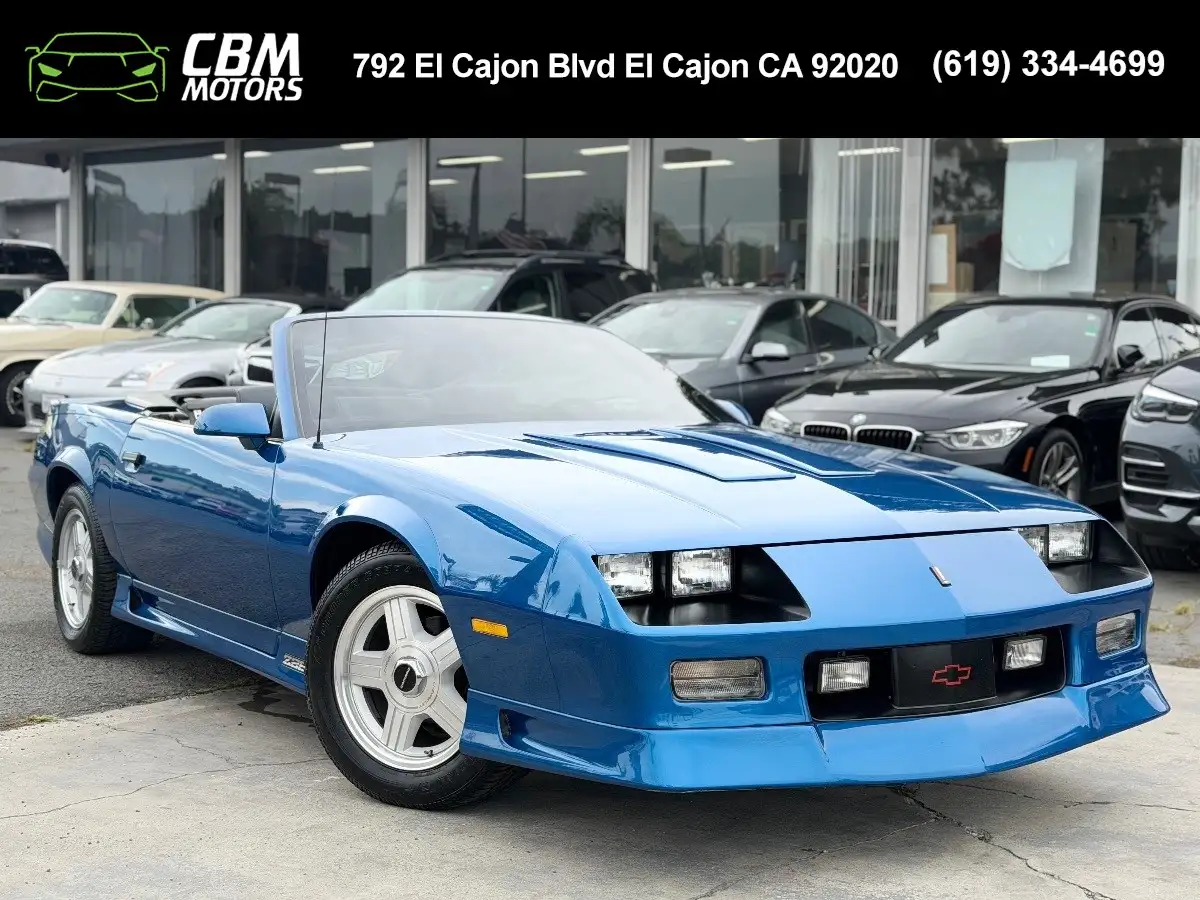 1992 Chevrolet Camaro Z28 Convertible 1992-Chevrolet's photo
