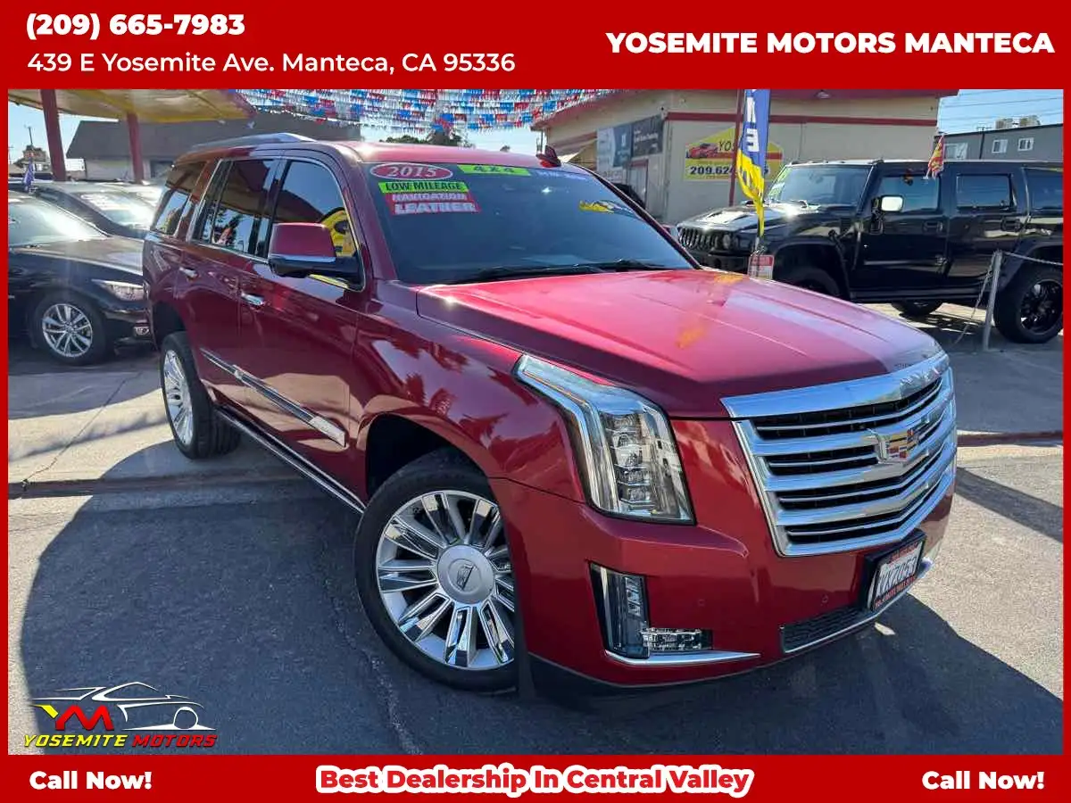 2015 Cadillac Escalade AWD Platinum's photo