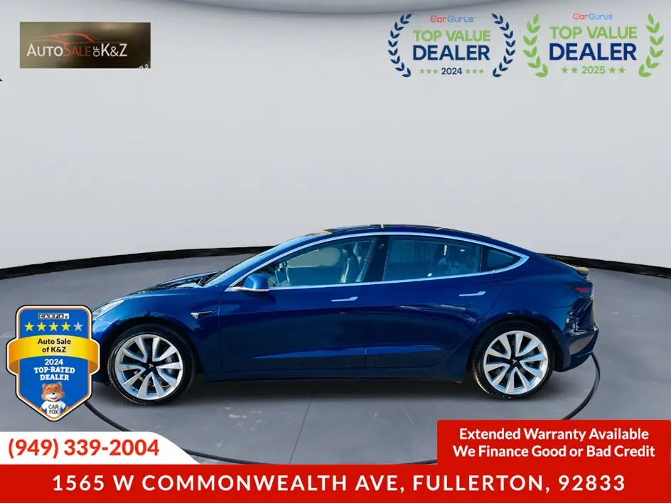 2019 Tesla Model 3 Standard Range Plus photo 3