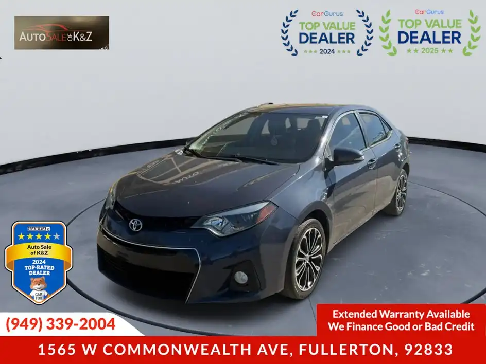 2015 Toyota Corolla S Premium AT's photo