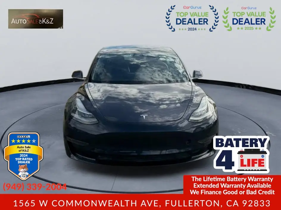 2019 Tesla Model 3 Standard Range Plus photo 3