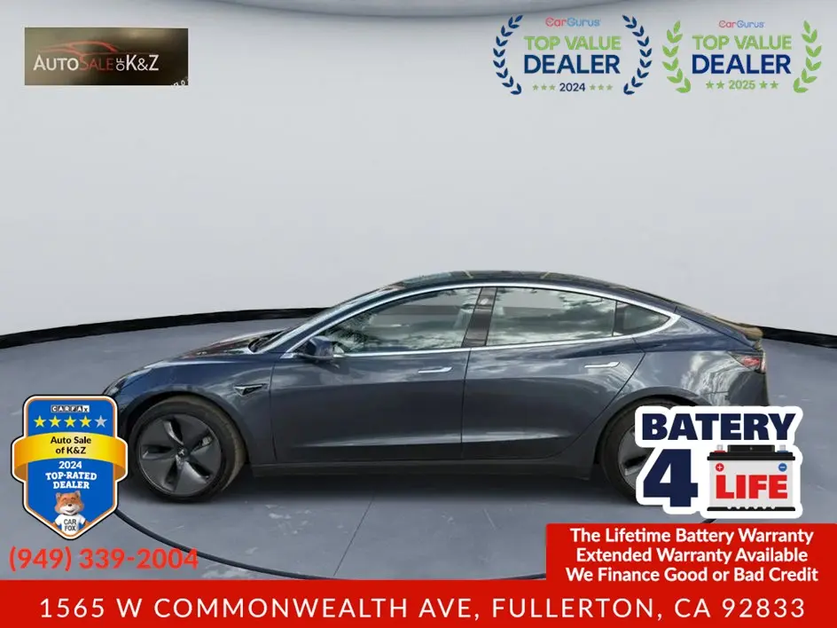2019 Tesla Model 3 Standard Range Plus photo 4
